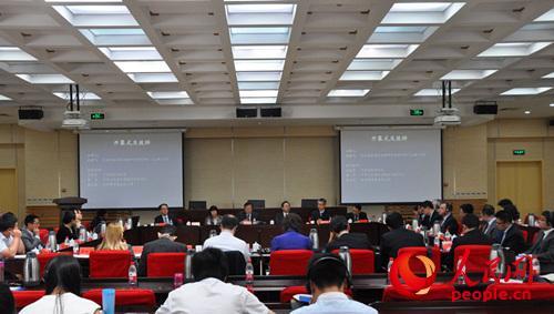 6月6日，“新型大国关系：中青年学者的声音”研讨会在中央党校举行，图为论坛现场。